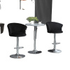 OEM Sada barových židlí, výškově nastavitelná, otočná o 360 stupňů