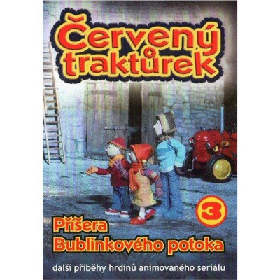 Červený traktůrek 3 - Příšera bublinkového potoka (8 dílů) - DVD