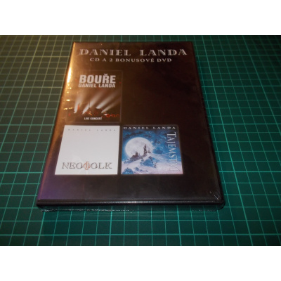 DANIEL LANDA - TAJEMSTVÍ - BOUŘE + CD NEOFOLK (2DVD/CD)