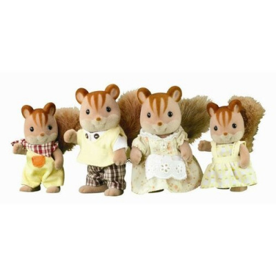 Sylvanian Families Rodina hnědých veverek