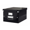 Krabice archivační Leitz Click-N-Store M (A4), černá