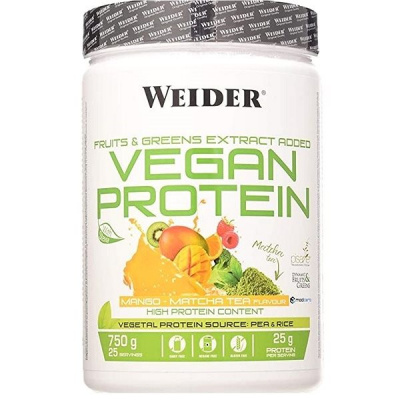 Weider Vegan Protein 750g, mango-matcha tea