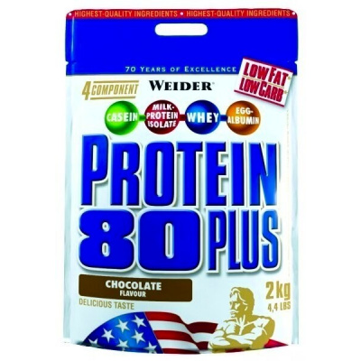 Weider Protein 80 Plus 2000 g vanilka