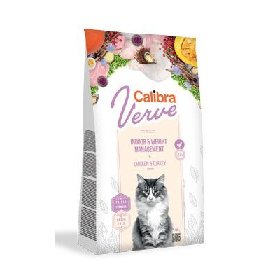 Calibra Cat Verve GF Indoor&Weight Chicken 3,5kg