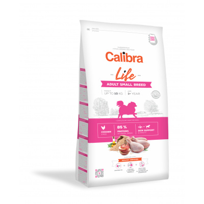 Calibra Dog Life Adult Small Breed – chicken, Velikost balení 1,5kg