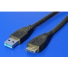 Roline USB 3.0 SuperSpeed kabel USB3.0 A(M) - microUSB3.0 B(M), 2m, černý (11.02.8875)