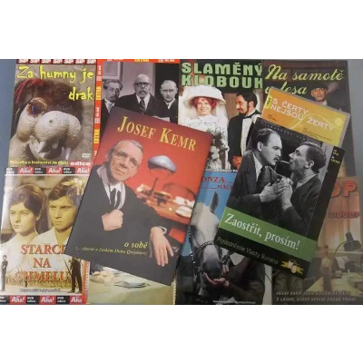 Kolekce Josef Kemr ( 1x kniha + 10 DVD )