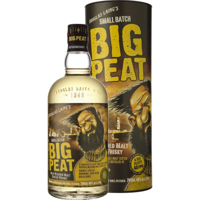 Big Peat Blended Malt Scotch Whisky 0,7l 46% (tuba)
