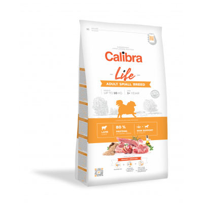 Calibra Dog Life Adult Small Breed – lamb, Velikost balení 1,5kg