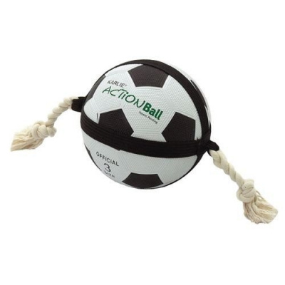 KARLIE - Action Ball fotbalový míč s provazy 19cm