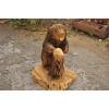 Dřevěná socha, Bobr Ochranný olejový nátěr: Osmo bezbarvý