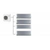 Klimatizace Panasonic Etherea silver 1+4 (2kW + 2kW + 2kW + 2kW) Multi-split R32