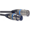 Stagg SMC1 BL, mikrofonní kabel XLR/XLR, 1m