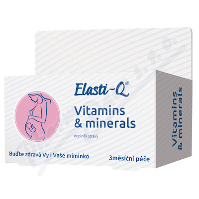 Elasti-Q Vitamins & Minerals s postupným uvolňováním 90 tablet