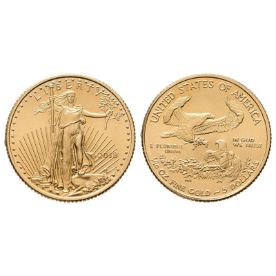 1/10 oz American Eagle 2018 | U.S. Mint | zlatá investiční mince 999.9