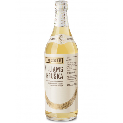 R. JELÍNEK Williams Hruška 40% 0,7l (HOLÁ LÁHEV)