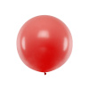 Obří balón pastelově červený 1 m