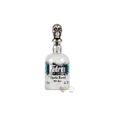 Padre Azul „ Blanco ” Super prémium Mexican tequila 40% vol. 0.05 l