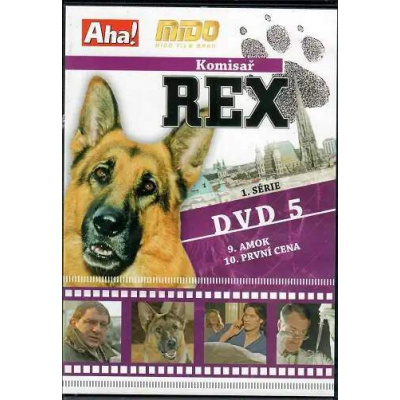Komisař Rex 1. série DVD 5 ( slim ) - DVD