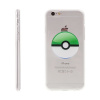 AppleMix Kryt pro Apple iPhone 6 Plus / 6S Plus gumový - Pokemon Go / Pokeball - zelený