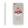 AppleMix Kryt pro Apple iPhone 6 Plus / 6S Plus gumový - Pokemon Go / Pokeball - oranžový