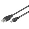 PremiumCord USB 2.0 Propojovací kabel, konektory A-mini, délka 2m - ku2m2a