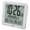 Rádiem řízené digitální hodiny JVD DH9335.1 stříbrné