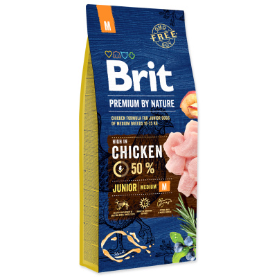 BRIT Premium by Nature Junior M, 15Kg