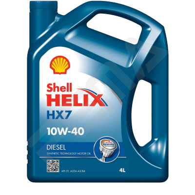 Shell Helix Diesel HX7 10W-40, 4 l