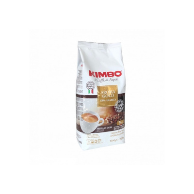 Kimbo Aroma Gold 100% Arabica zrnková Káva 1 kg
