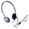 564358 - Genius headset HS-02B (stereo sluchátka + mikrofon) - 31710037100