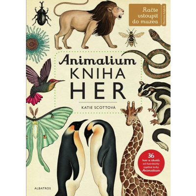 Animalium - kniha her - Jenny Broomová - 22x31 cm, Sleva 60%