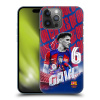 Obal na mobil Apple Iphone 14 PRO MAX - HEAD CASE - FC BARCELONA - Gavi (Pouzdro, kryt pro mobil Apple Iphone 14 PRO MAX vzor - Fotbalový klub FC Barcelona - Hráč Gavi)