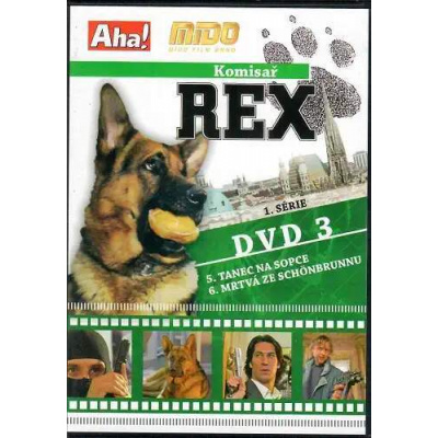 Komisař Rex 1. série DVD 3 ( slim ) - DVD