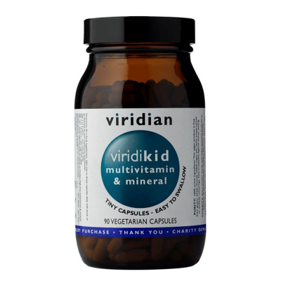 Viridian Viridikid Multivitamin 90 kapslí