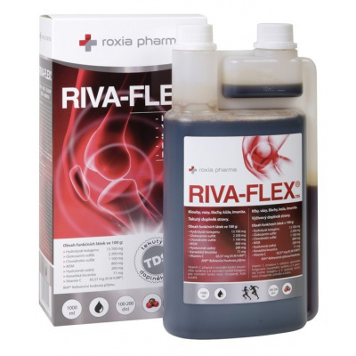 Roxia Pharma Riva-Flex 1 l Příchuť: Brusinka