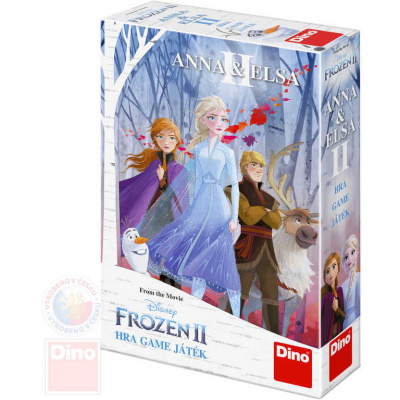 DINO Hra Anna a Elsa Frozen II (Ledové Království) *SPOLEČENSKÉ HRY* dn623804
