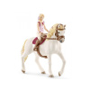 Schleich 42412 Blondýna Sofia na andaluské klisně -pohyblivé nohy 42540