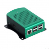 Neven RPI-B05 Krabička pro Raspberry Pi 3 Model 3B/2B/B+ hliníková zelena
