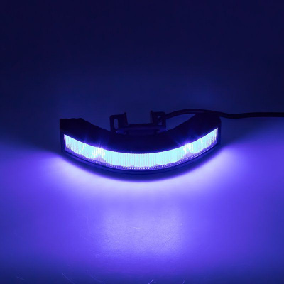 Stualarm Výstražné LED světlo vnější, 12-24V, 12x3W, modré, ECE R65 (kf187blu)