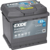 EXIDE Premium 12V, 53Ah, 540A, EA530 (Bezúdržbový Startovací akumulátor s kapalným elektrolytem)