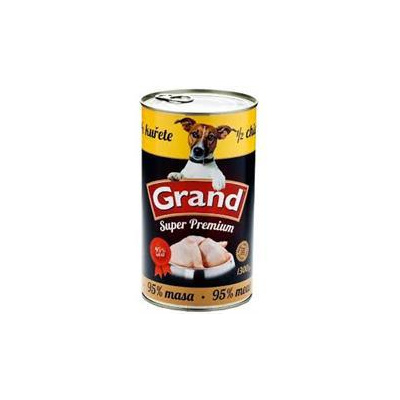 GRAND konz. pes Extra s 1/2 kuřete 1,3 kg