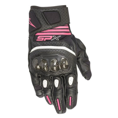 Rukavice STELLA SP X AIR CARBON 2, ALPINESTARS (černá/fialová) S