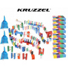 Kruzzel 9397 Dřevěné domino barevné 1080 ks