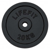 LIFEFIT Kotouč 20kg, kovový, pro 30mm tyč