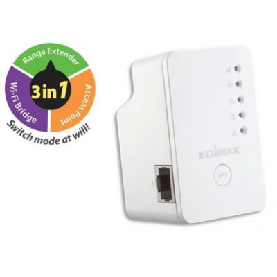 EDIMAX EW-7438RPn Mini N300 Universal WiFi Extender/Repeater MINI