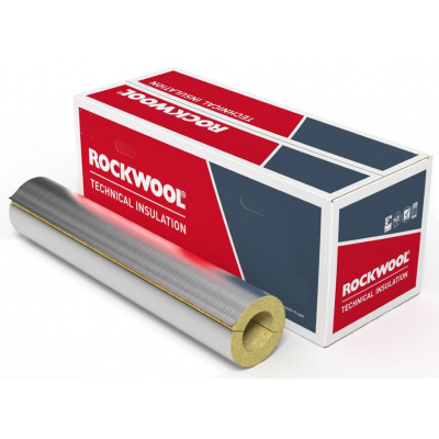 ROCKWOOL Potrubní izolační pouzdro RW800 89/100 mm Množství: 1 paleta = 12 ks