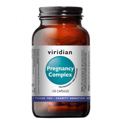 Viridian Nutrition Pregnancy Complex 120 kapslí (Natural multivitamín pro těhotné)
