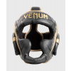 Venum Elite Headgear dark camo/gold