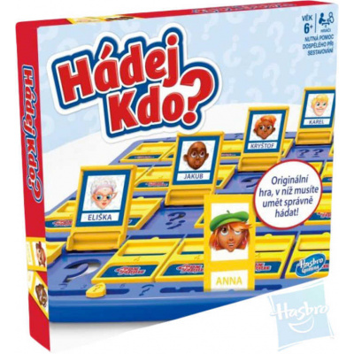 HASBRO Hra Hádej kdo? Nová edice CZ *SPOLEČENSKÉ HRY*